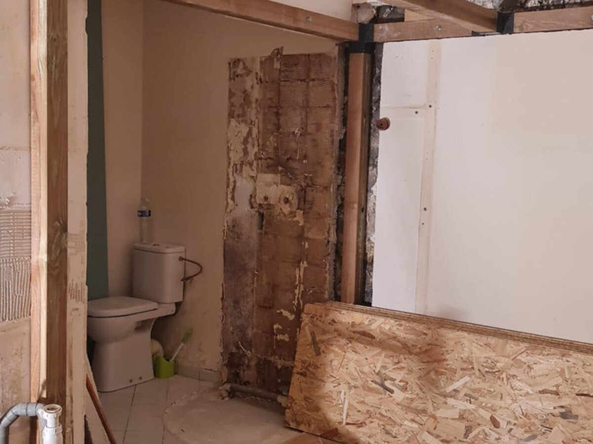 Démolition et restructuration